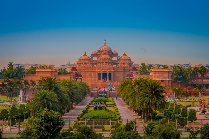 Akshardham : World’s Largest Comprehensive Hindu Temple.